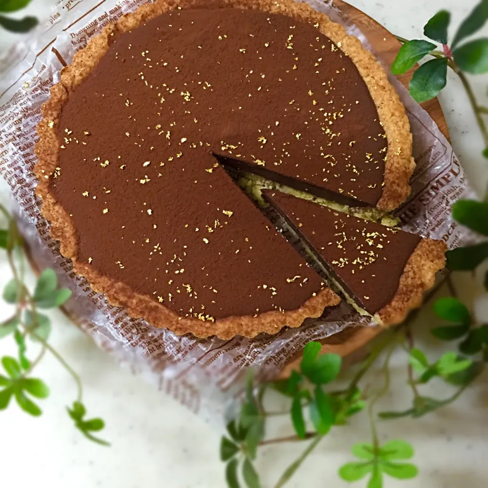 息子が急にリクエストしてきた 生チョコタルト🍫  ちょっと雑になってしまいました💧|sakuraさん