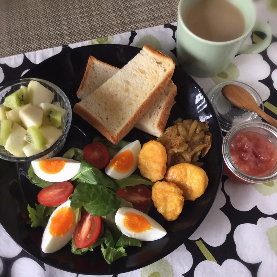 今日の朝ごはん|ぺんぎんさん