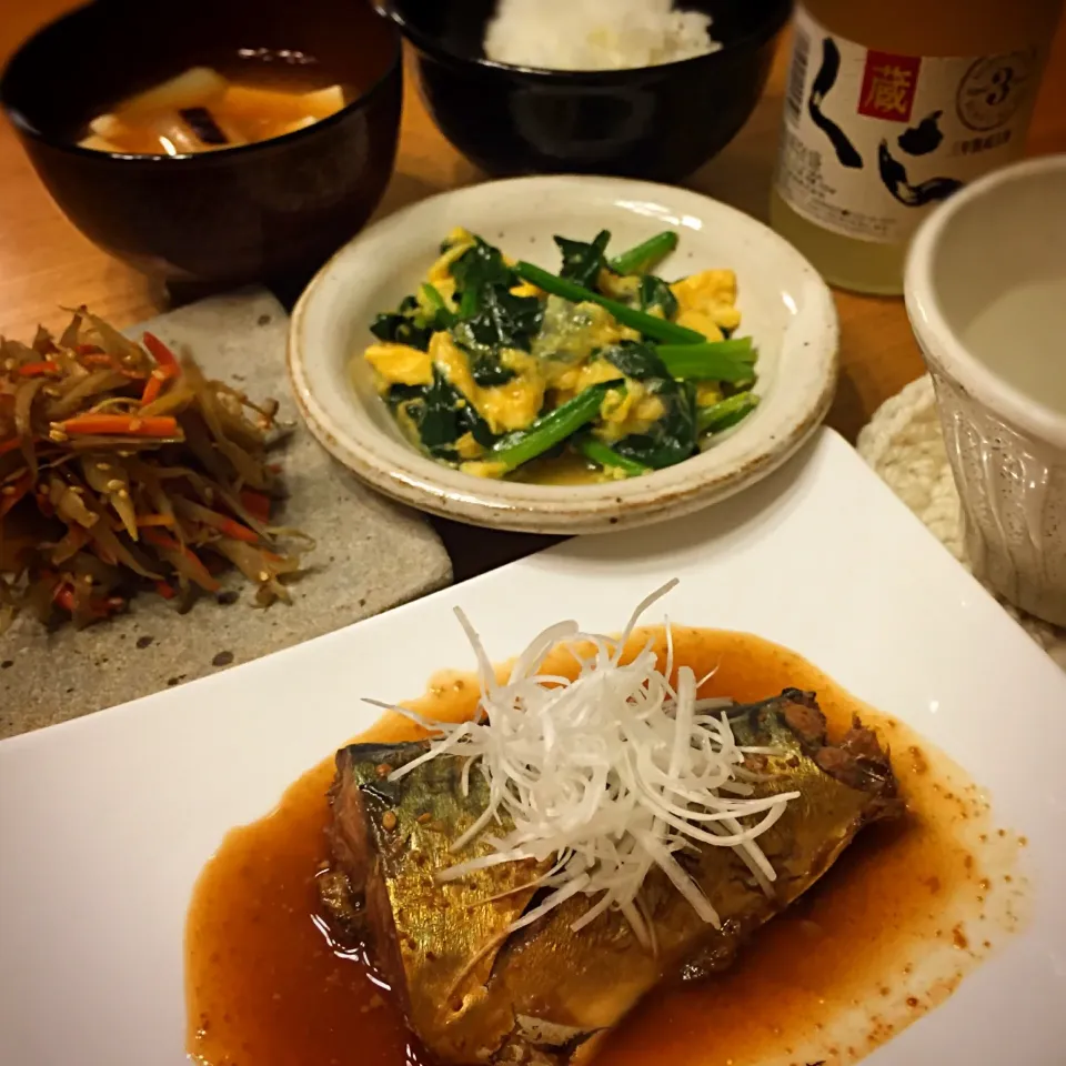 「くら」と鯖味噌の和夕食。|SYRさん