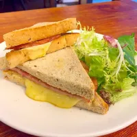 Snapdishの料理写真:Ham & Cheese Sandwich|Samさん