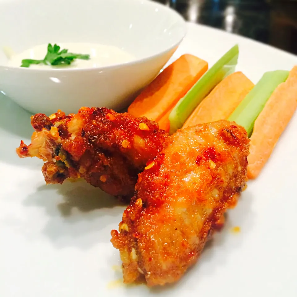 ToTT cooking class : spicy buffalo wings|Tinky 🍒さん