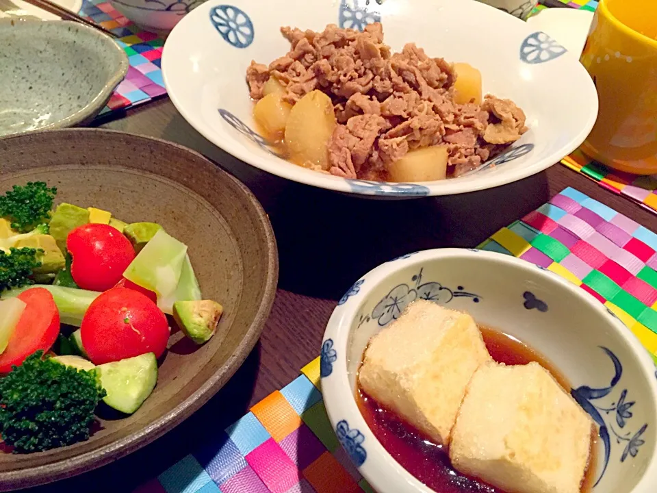 大根と豚肉の煮込み|りなぞうさん