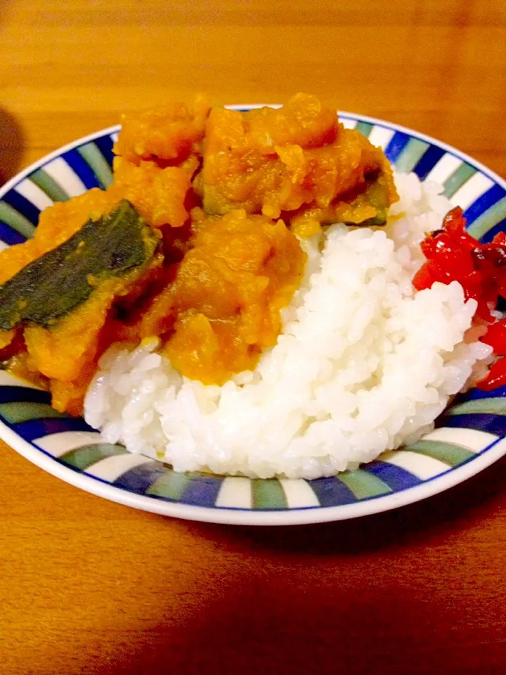 あかん飯〜かぼちゃ🎃ライス🍛🍴|まいりさん