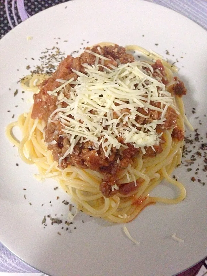 Spagetti bolognaise mums fav|theresia sophia loren diwaさん