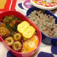 Snapdishの料理写真:明日のお弁当！雑穀米でダイエット♫|yukacoさん