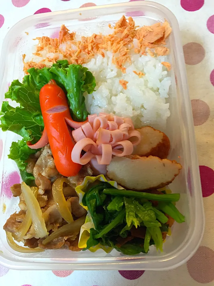 Snapdishの料理写真:２０１５年１１月９日 パパのお弁当♡|えり♡さん