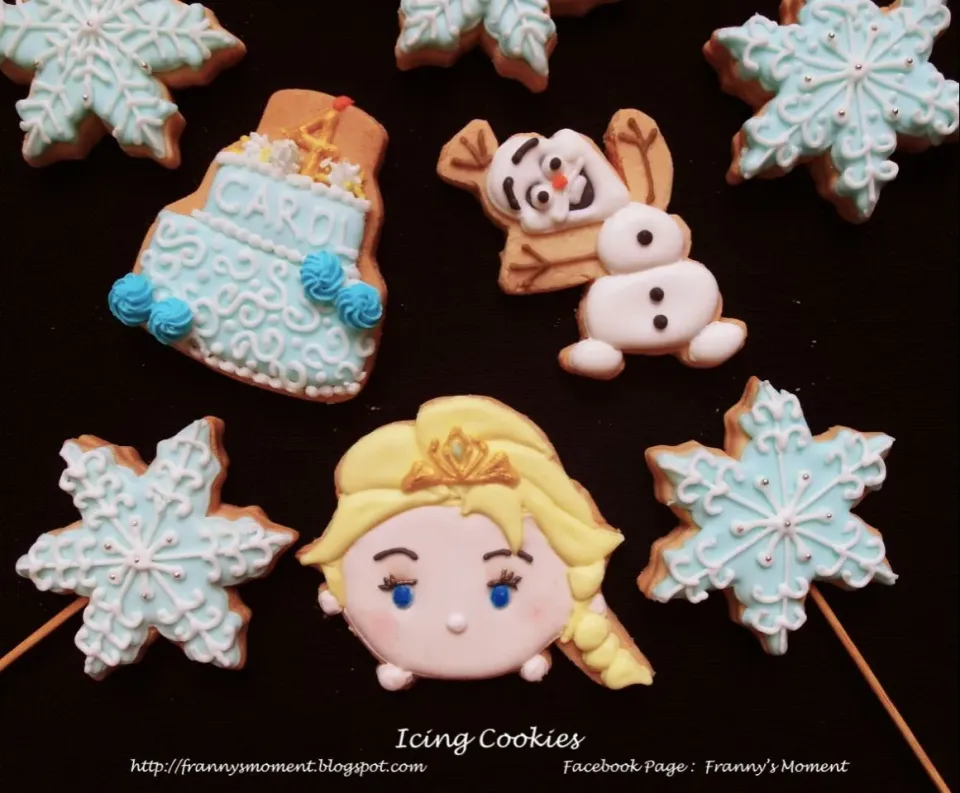 Frozen icing cookieS|Frannyさん