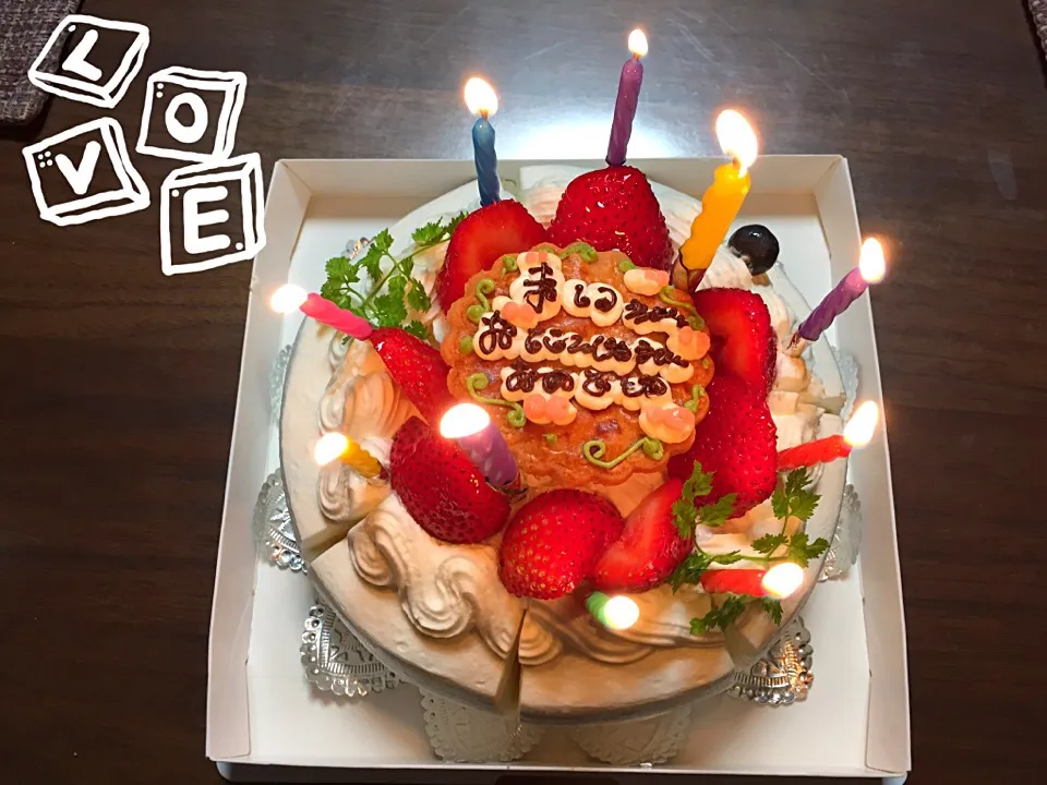 ❤️誕生日ケーキ❤️|まいさん