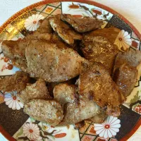 Snapdishの料理写真:塩豚ソテー / Sautéed salted pork|NozomiSさん