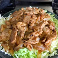 Snapdishの料理写真:豚の生姜焼き / Ginger Pork|NozomiSさん