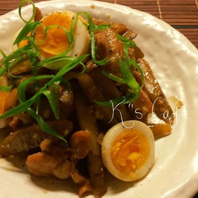 K’s Cafeさんの麺つゆで簡単☆鶏肉とごぼうのうま煮 #レシピブログ #RecipeBlog|レシピブログさん