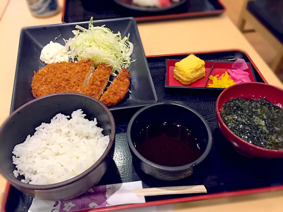 マグロメンチカツ定食|マニラ男さん