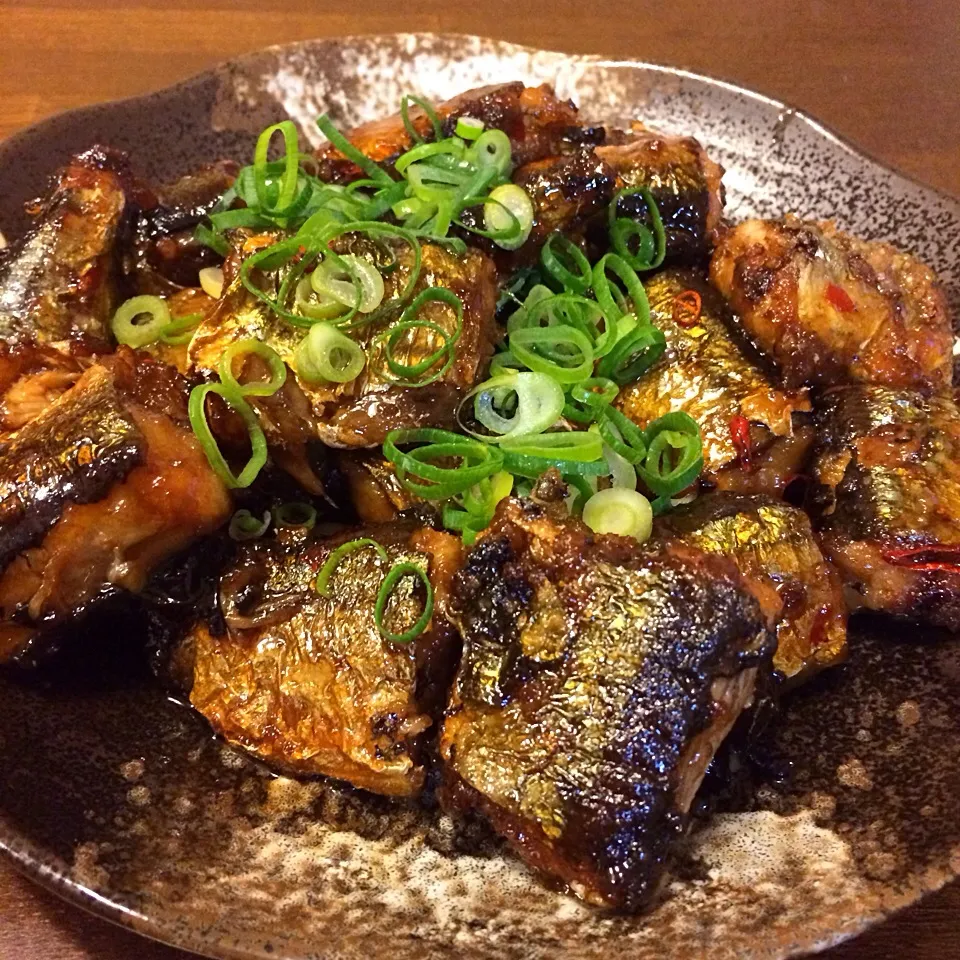 ピリ辛揚げ焼き秋刀魚♪ご飯が止まらない～|ゆうみん（4人の母ちゃん）さん