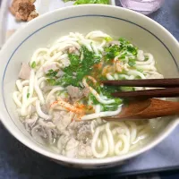 Snapdishの料理写真:田楽うどん❤️彼特製|Chyca Yunagaさん