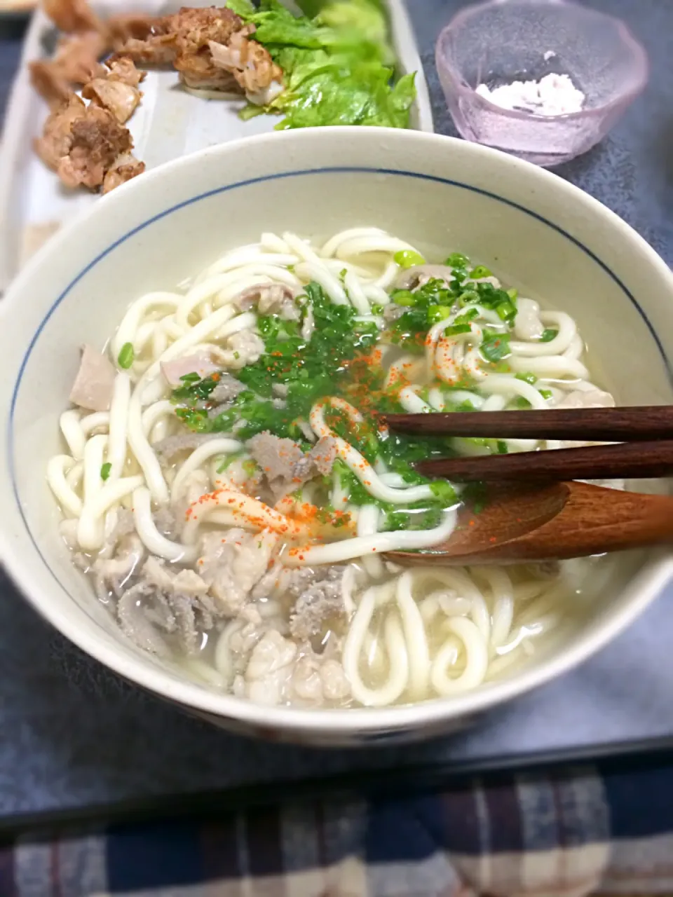 Snapdishの料理写真:田楽うどん❤️彼特製|Chyca Yunagaさん