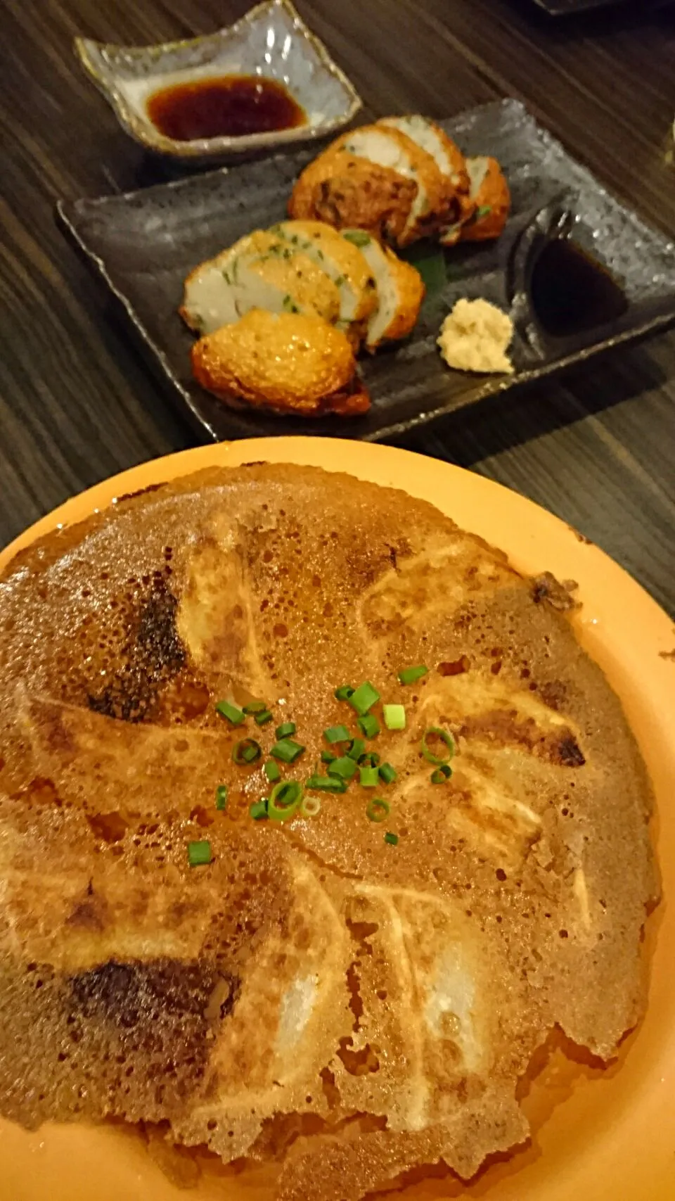 一口餃子とさつま揚げ|ぶりじっとえいちぇるさん