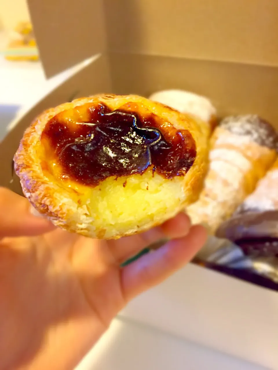 Portuguese custard egg tart🤗|prinSjさん