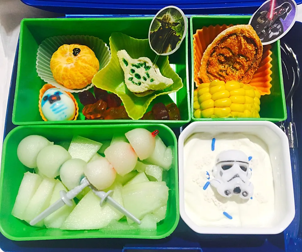 Snapdishの料理写真:Star Wars Bento Lunch 1|Cheryl Melnickさん