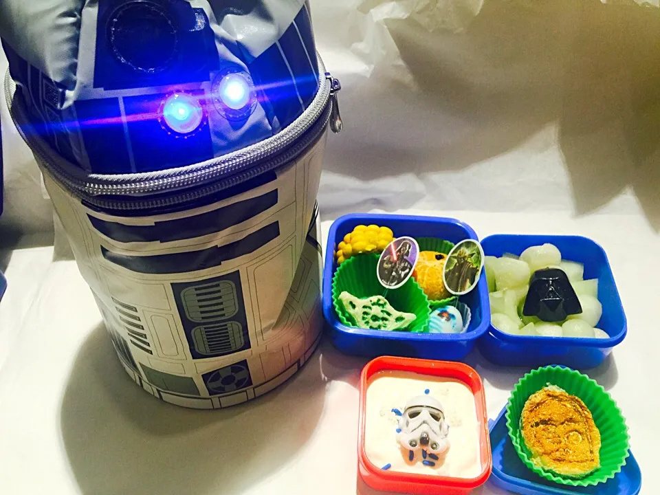 Snapdishの料理写真:Star Wars Bento Lunch 2|Cheryl Melnickさん