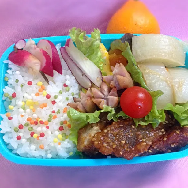 今日のお弁当|さや-えんどうさん