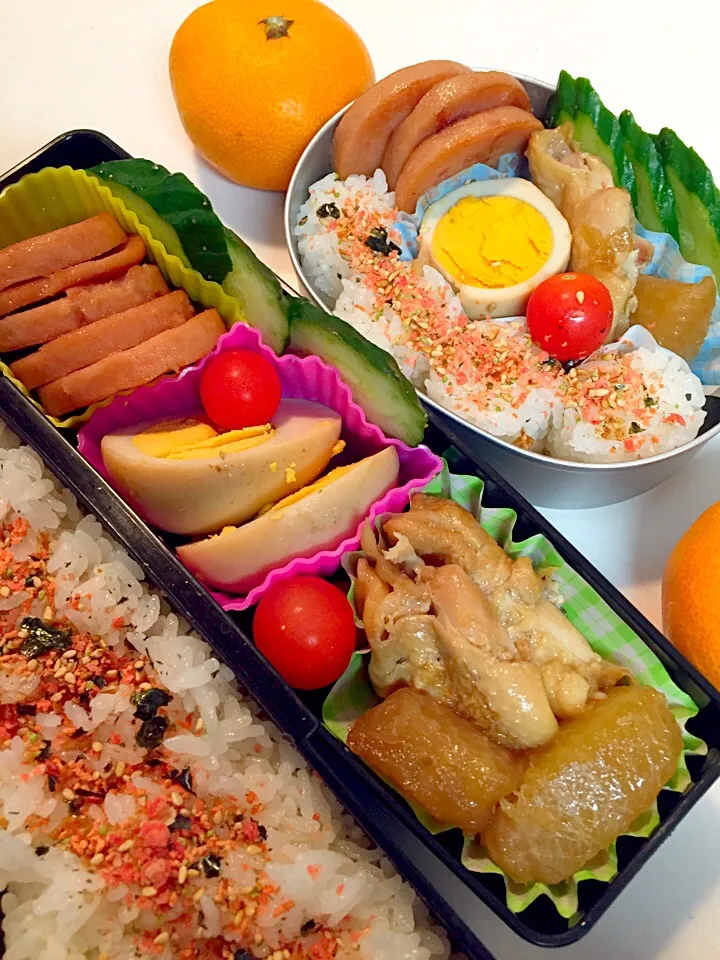 手羽先と大根煮弁当！|asamisaraさん