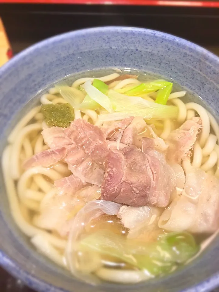 今日からカーボローディング。朝は小諸の「大好き❤️豚香味うどん」|うきさん