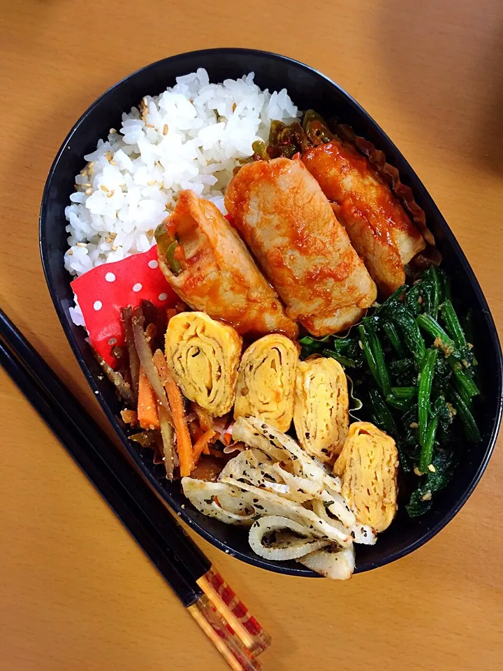 Snapdishの料理写真:今日のお弁当♥︎|ゆかさん