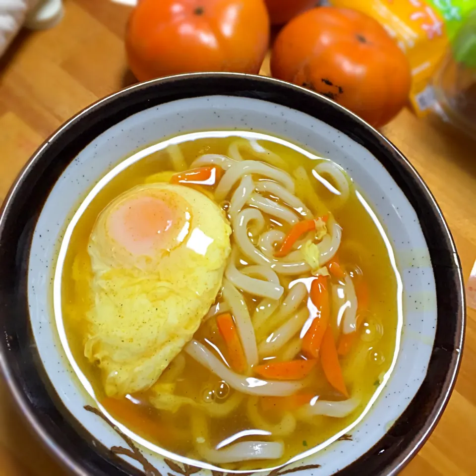 Snapdishの料理写真:トロたまカレーうどん|ふっかさん