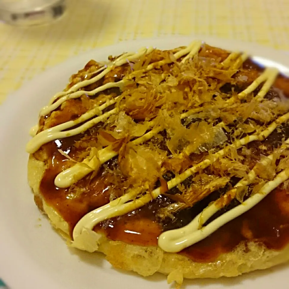 またまた、山芋と玉子でお好み焼き風に❗|ちぇさん