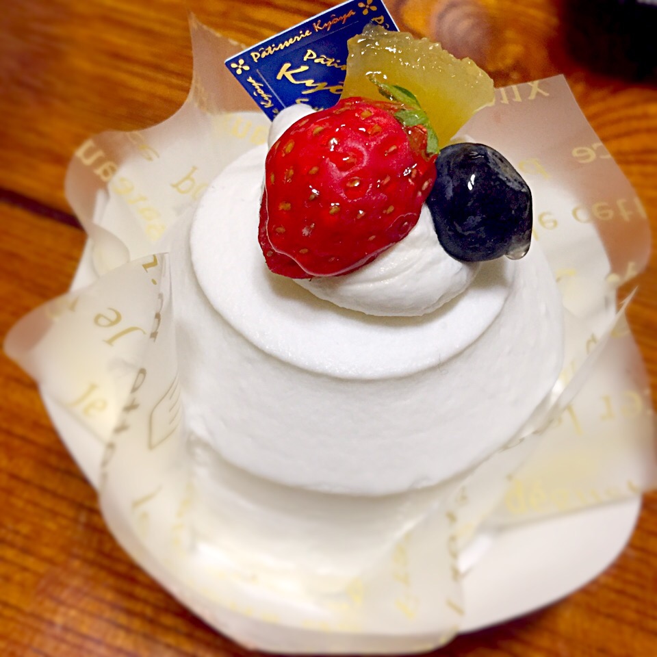 ヤスダヨーグルトのレアチーズケーキ♡