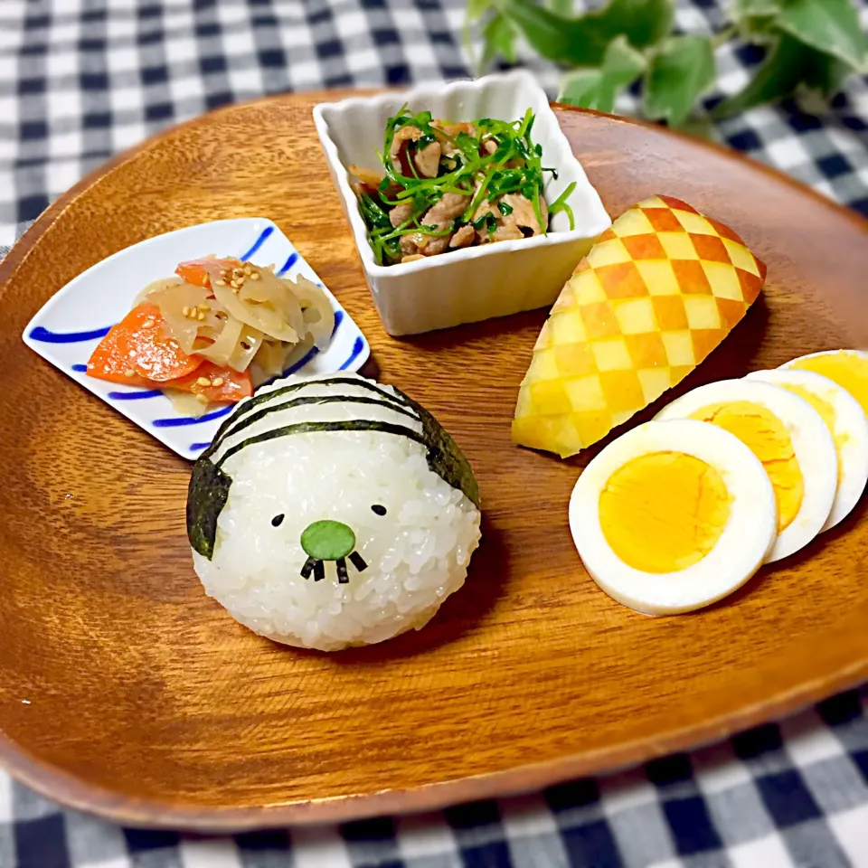 息子の朝食|キナリさん