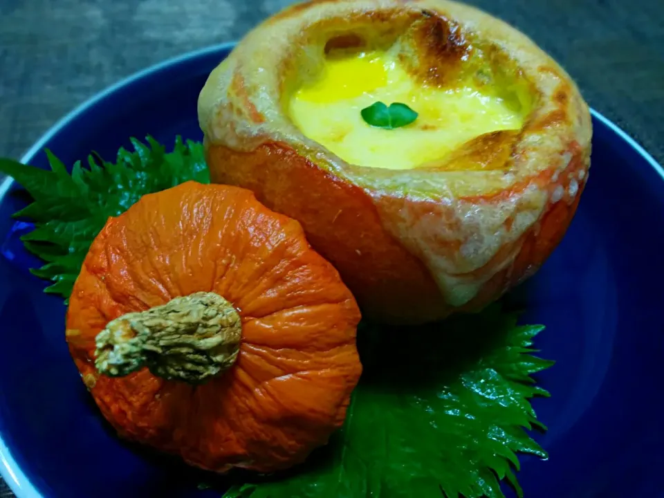 ふかرさんのお料理 *
蒸して甘くとろとろペースト
～簡単混ぜるだけの赤かぼちゃシチュー🎃|ことり*さん