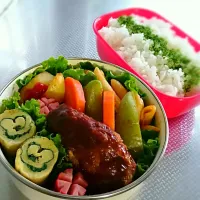 高校男子お弁当