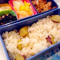 さつまいもの炊き込みごはんのお弁当|Kyoko Hitomiさん