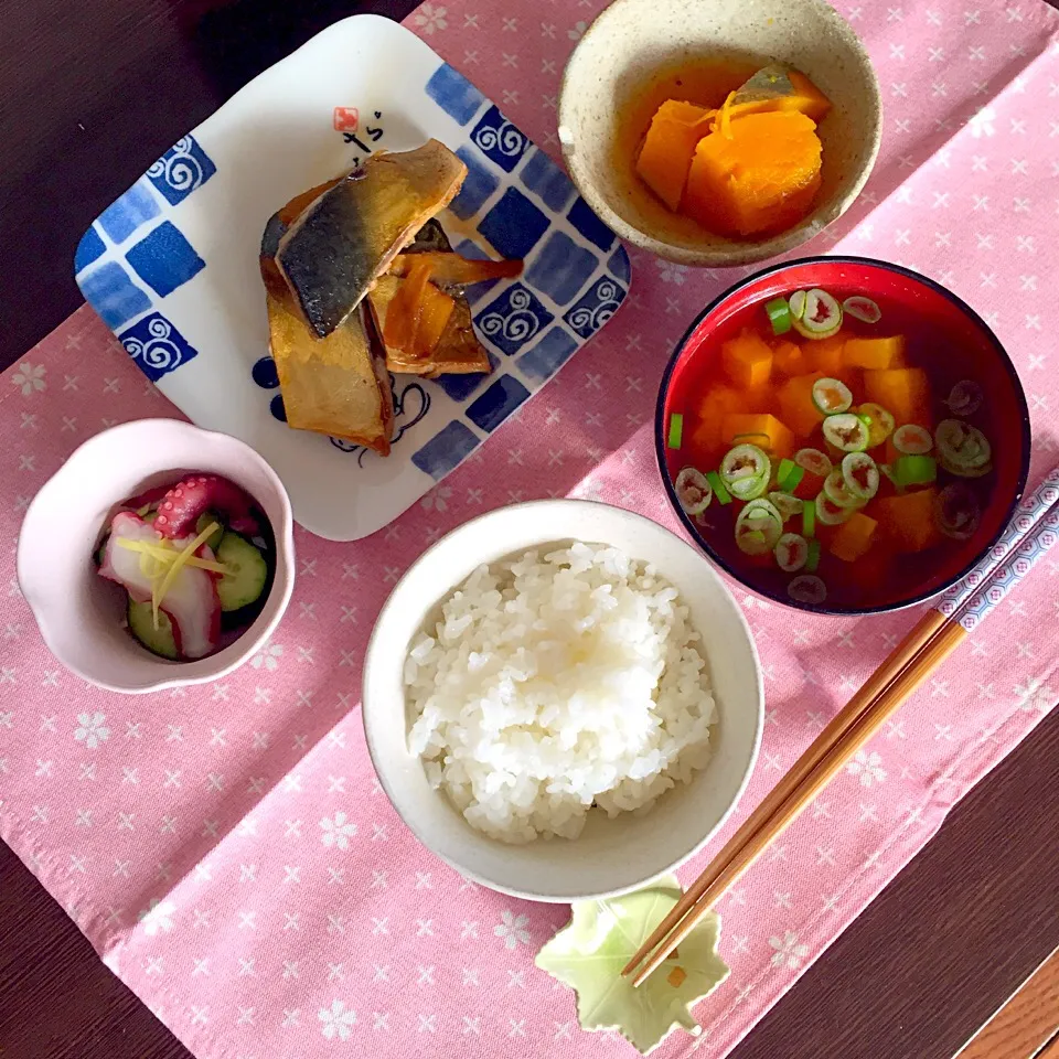 さばの生姜煮定食！|Zunkoさん