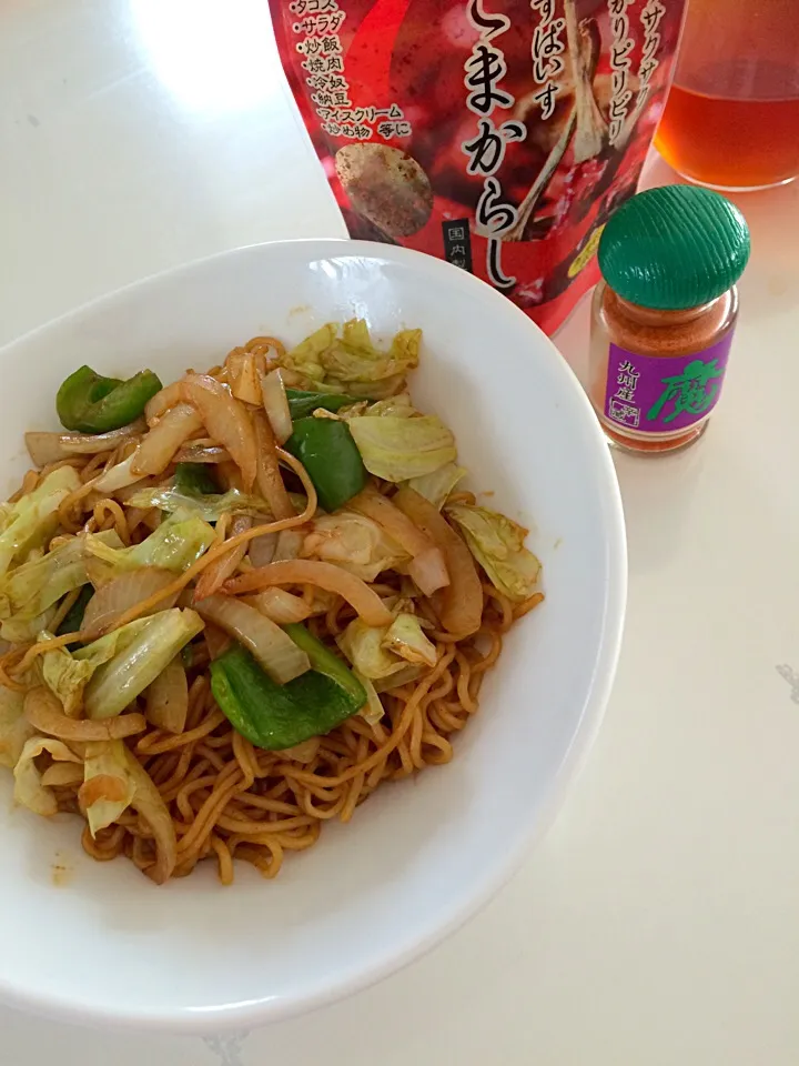 焼きそばlunch♡2015/11/11|ちび太さん