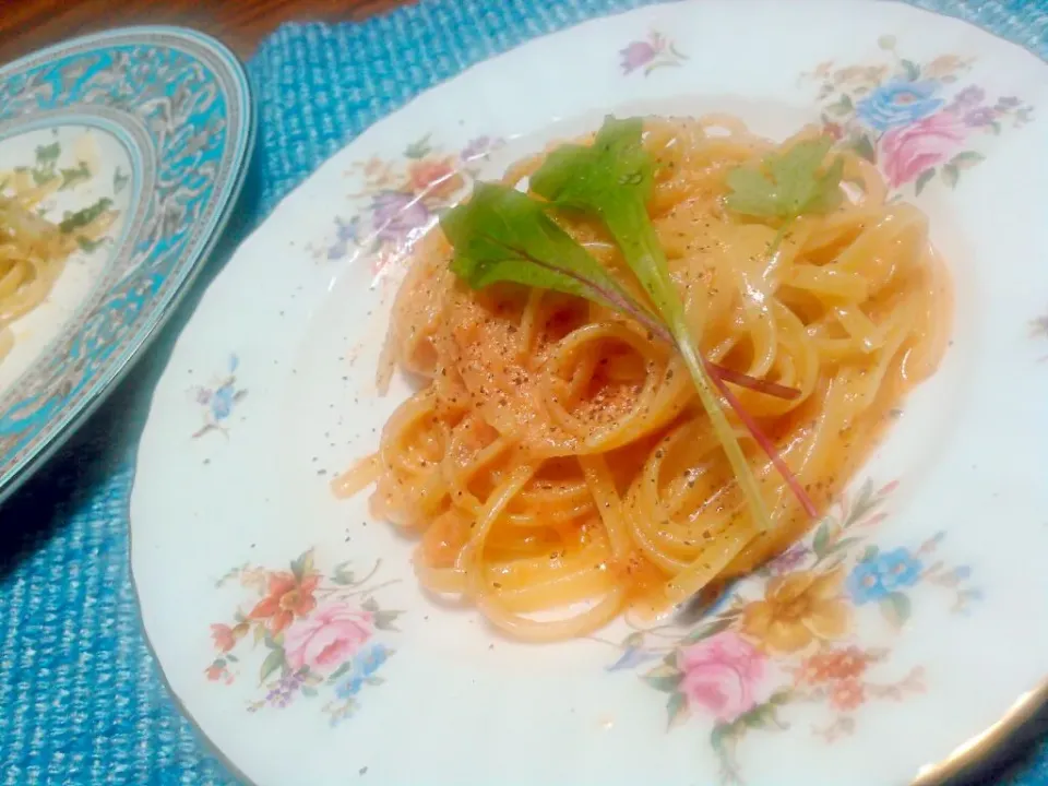 カニ缶で本格カニクリームパスタ|料理人　conyさん