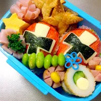 ニンニンジャー弁当|りなかほママさん