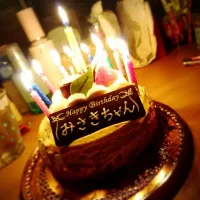 Snapdishの料理写真:後輩の誕生日サプライズ🎂💝|しほさん