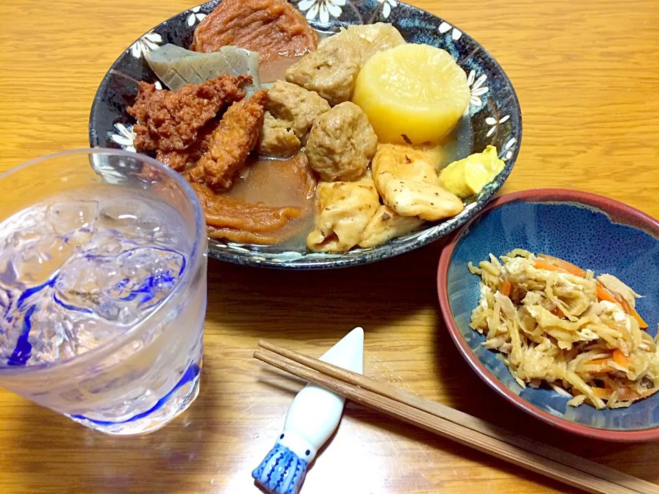 Snapdishの料理写真:おでん…二日目♨︎|風流料理人さん