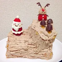 2014年クリスマス ブッシュドノエル|いずみさん