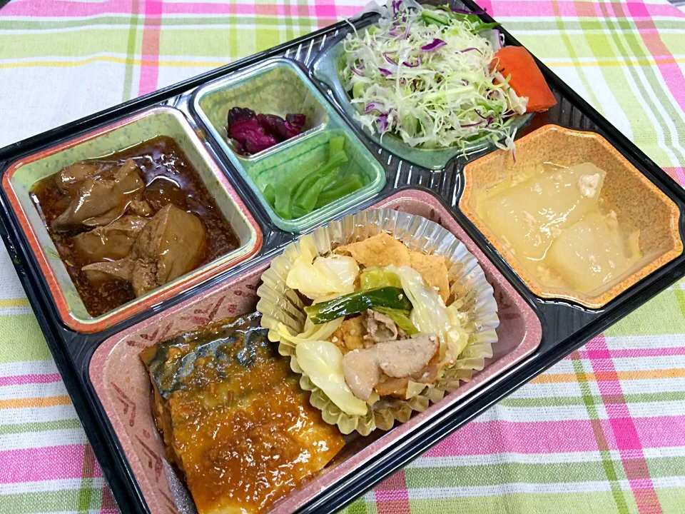 鶏レバーの生姜煮 日替わり弁当 豊川市宅配|Naokazu Kuritaさん