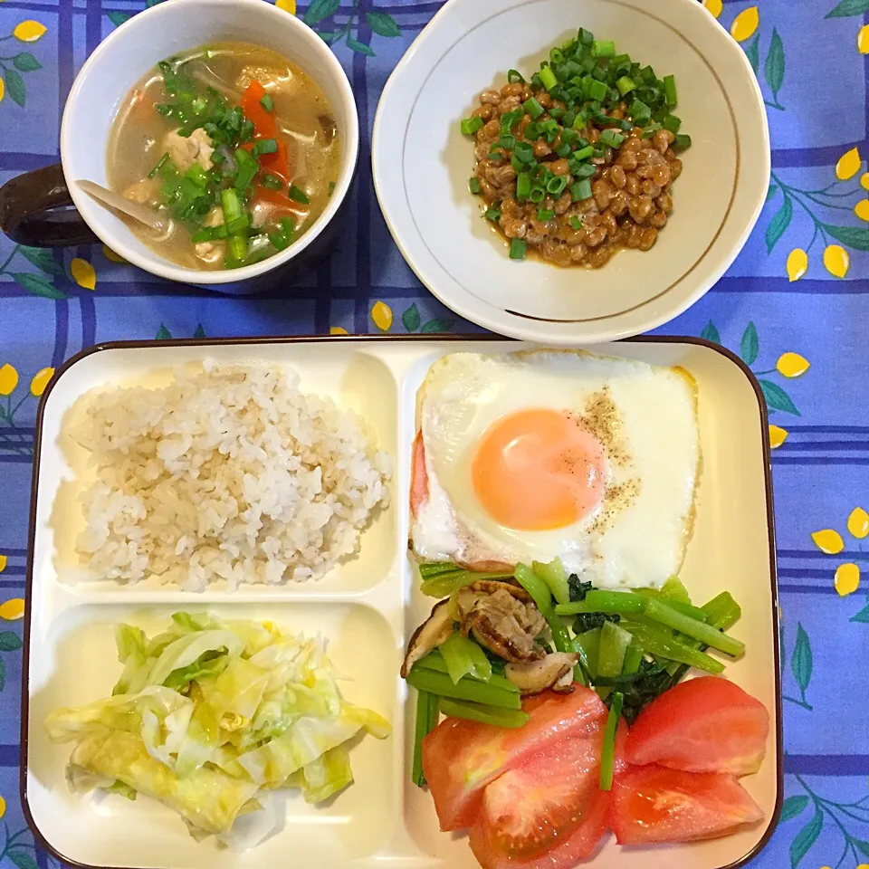 Snapdishの料理写真:2015年11月12日の朝食|もえさん