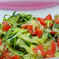 Snapdishの料理写真:zucchini pasta|Aiskrim Go Samah Jahさん