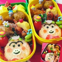 Snapdishの料理写真:幼稚園弁当 はなかっぱ|merryさん