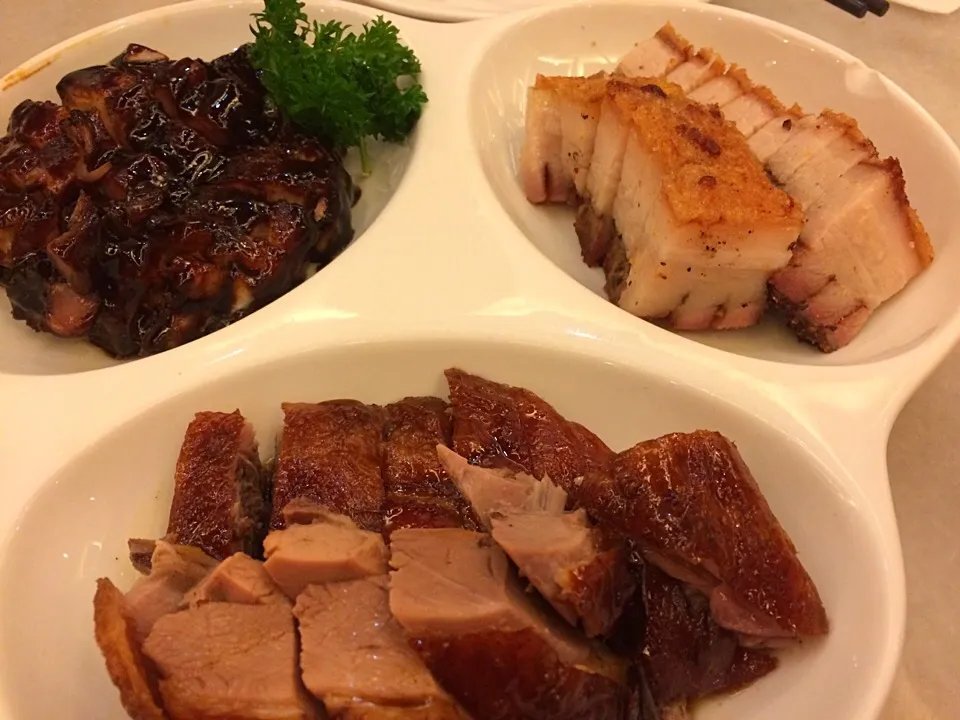 Snapdishの料理写真:Char Siew, roast pork and roast duck @ Char|Ong Sor Fernさん