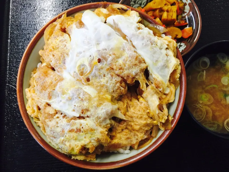 カツ丼定食 @長野|THE SUNSEAさん