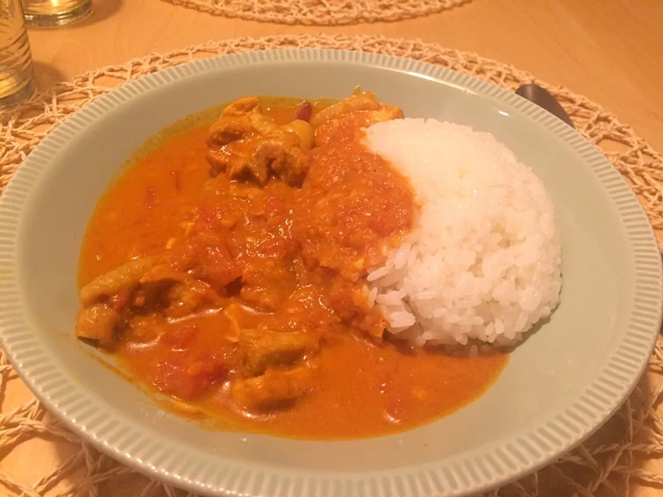 チキンカレー|ぴっぱーさん