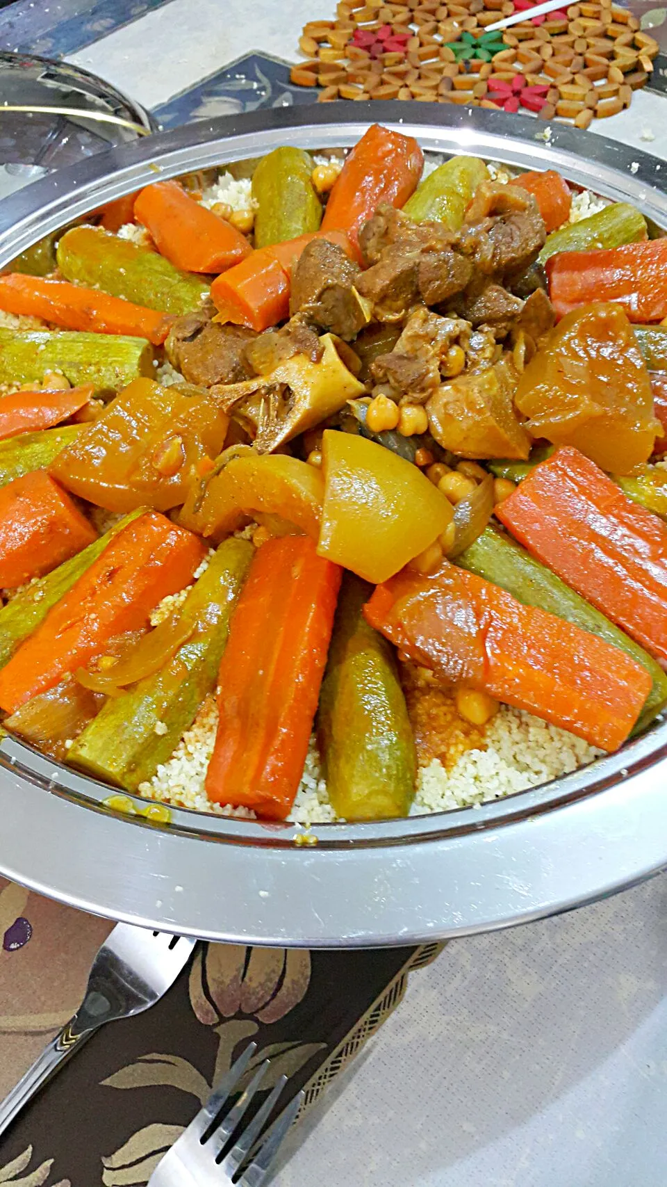 Coucous with Meat n Vege Sauce 😄|hinaさん