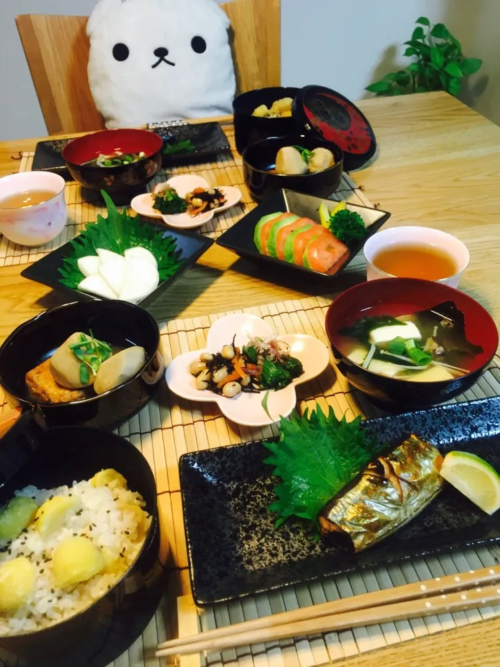 栗ご飯、里芋の煮物など(*^_^*)|Kaoさん